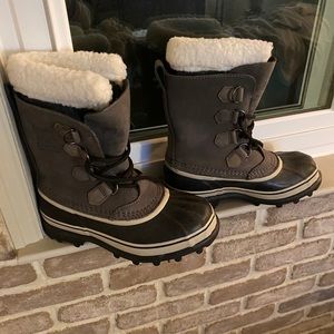 Sorel Caribou Snow Boot - Shale/Stone